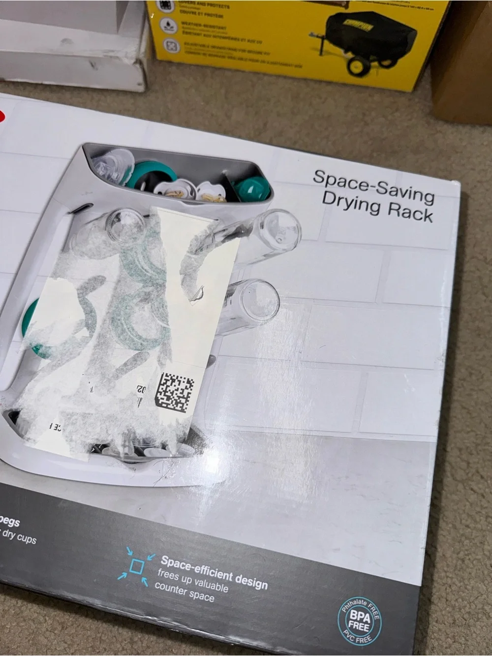 OXO Tot Space Saving Drying Rack Brand New